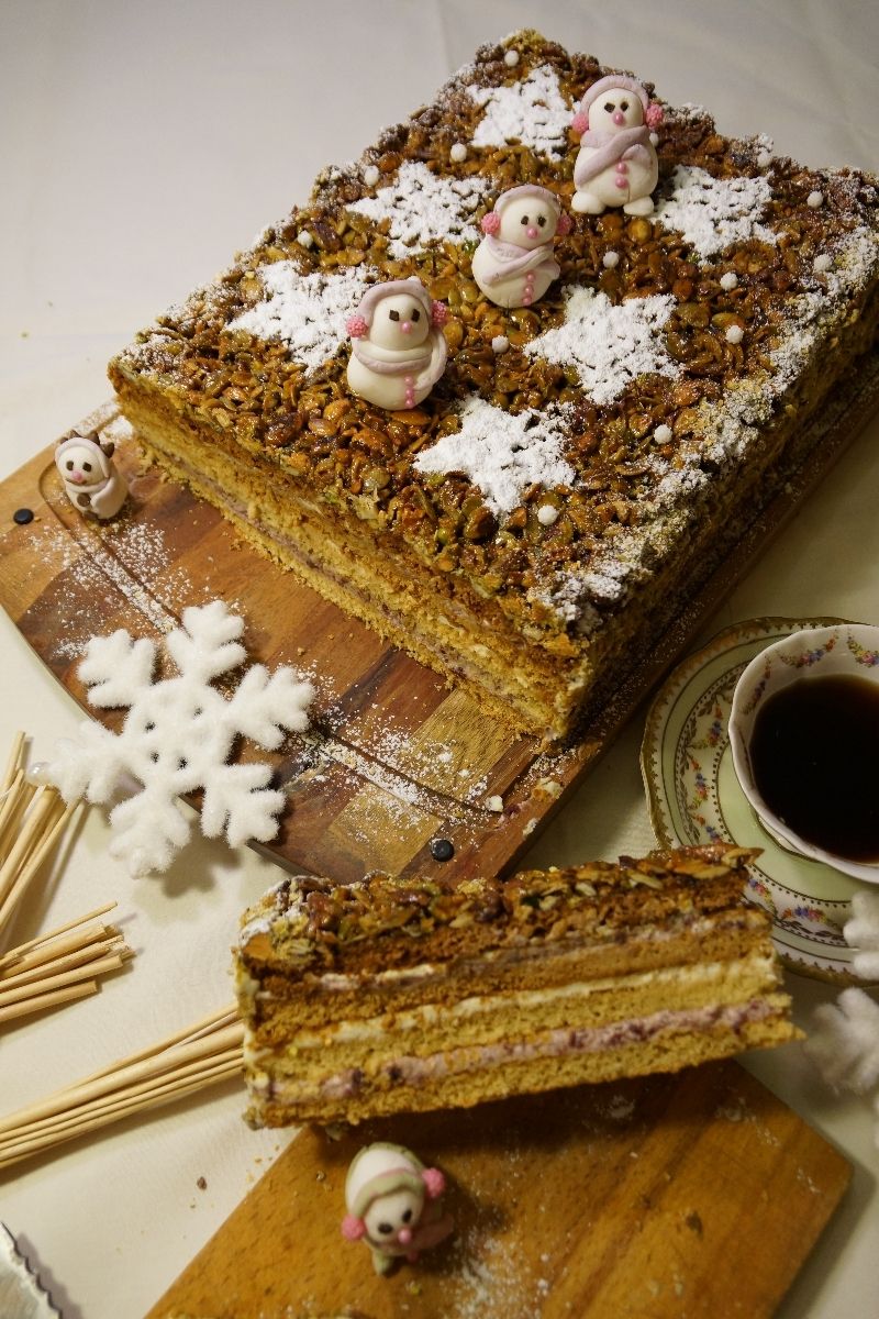 Taką zimę lubię - pyszny miodownik Taką zimę lubię - pyszny miodownik