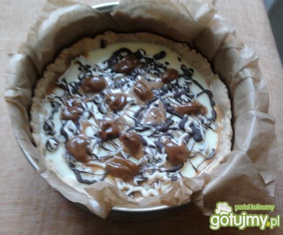 Tarta budyniowa z polewą Tarta budyniowa z polewą