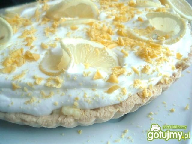 Tarta cytrynowa ze śmietanką