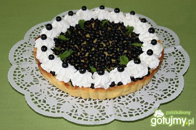 Tarta cytrynowo-porzeczkowa