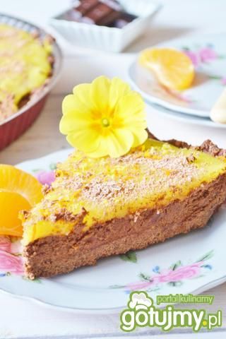 Tarta czekoladowo-cytrynowa