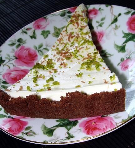Tarta czekoladowo-limonkowa Tarta czekoladowo-limonkowa