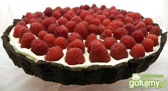 Tarta czekoladowo- malinowa Tarta czekoladowo- malinowa