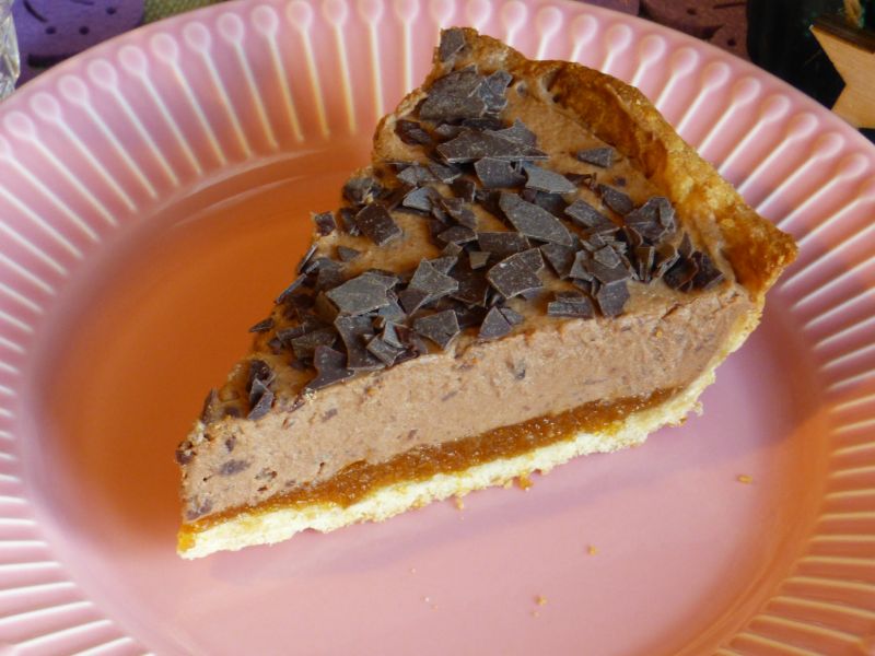 Tarta czekoladowo - pomarańczowa