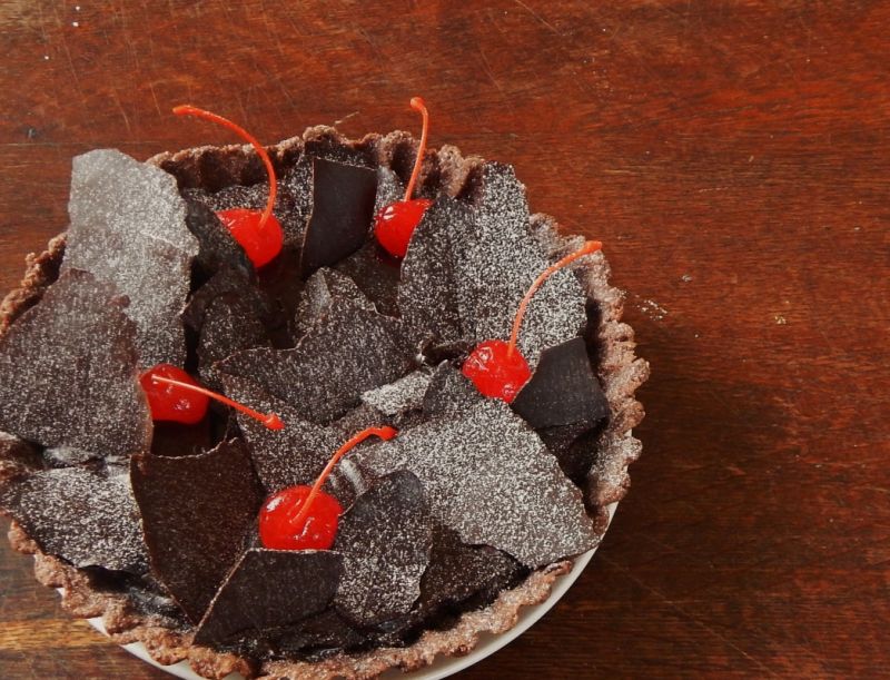 Tarta czekoladowo wiśniowa