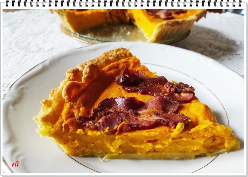 Tarta dyniowa Eli z boczkiem Tarta dyniowa Eli z boczkiem