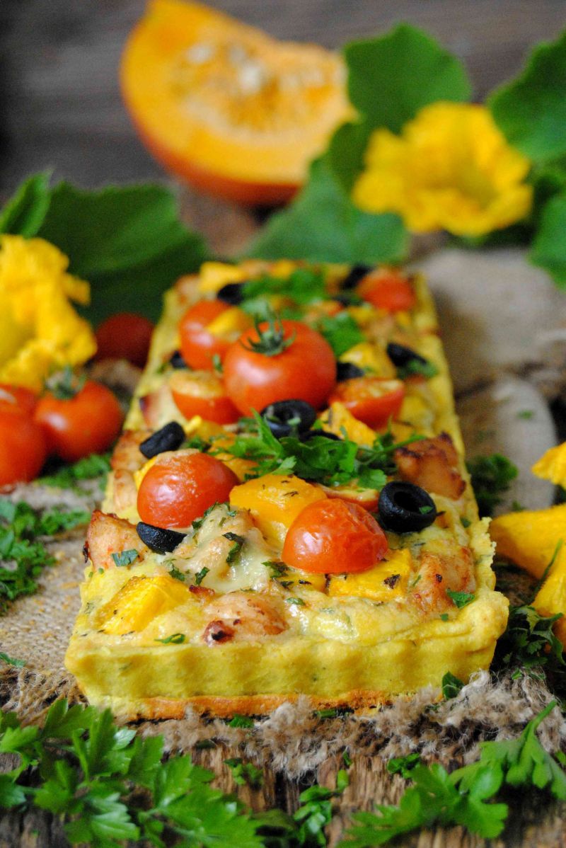 Tarta dyniowa z filetem Tarta dyniowa z filetem