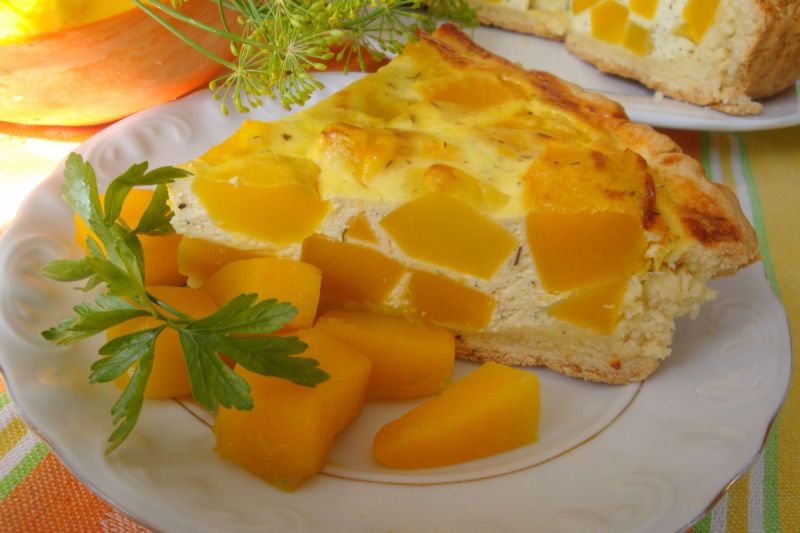 Tarta dyniowo-serowa