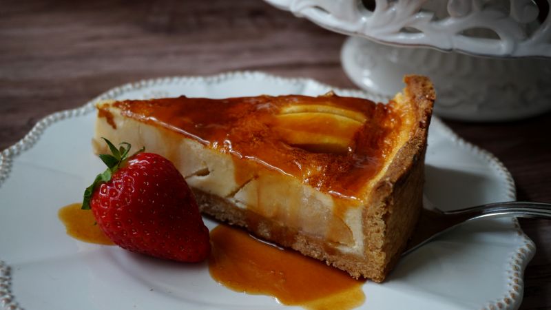 Tarta jabłkowa z cynamonem Tarta jabłkowa z cynamonem