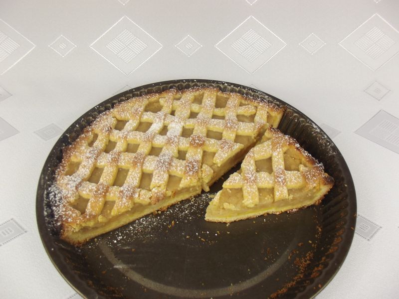 Tarta jabłkowa z kratką Tarta jabłkowa z kratką