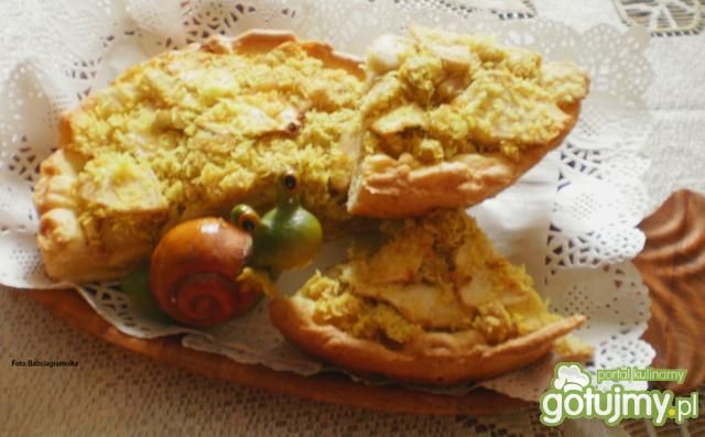 Tarta jabłkowo-rabarbarowa  : Tarta jabłkowo-rabarbarowa  :