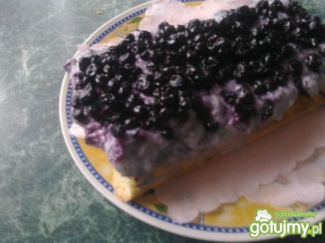 Tarta jagodowa z budyniowym kremem