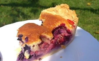 Tarta jagodowa z truskawkami