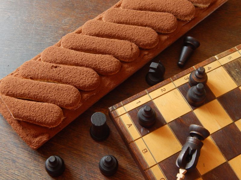 Tarta kawowo-biszkoptowa