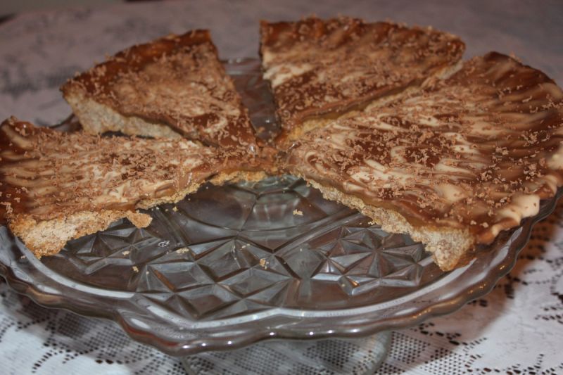 Tarta krówkowa krucha Tarta krówkowa krucha