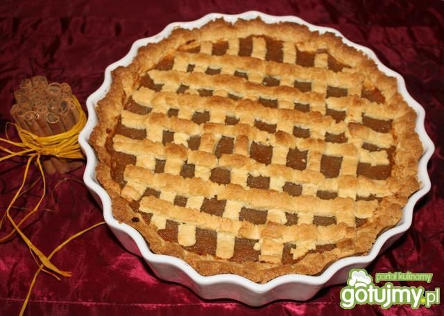 Tarta krucha  z jabłuszkiem 