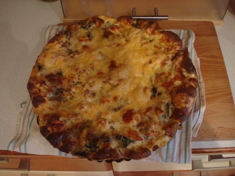 Tarta mięsno warzywna