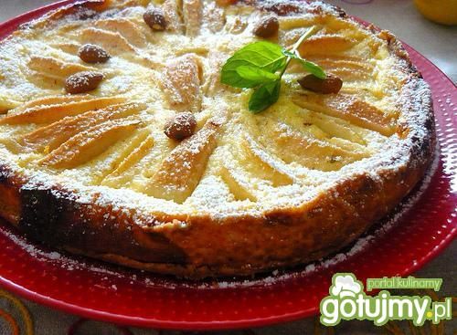 Tarta migdałowo - gruszkowa Tarta migdałowo - gruszkowa