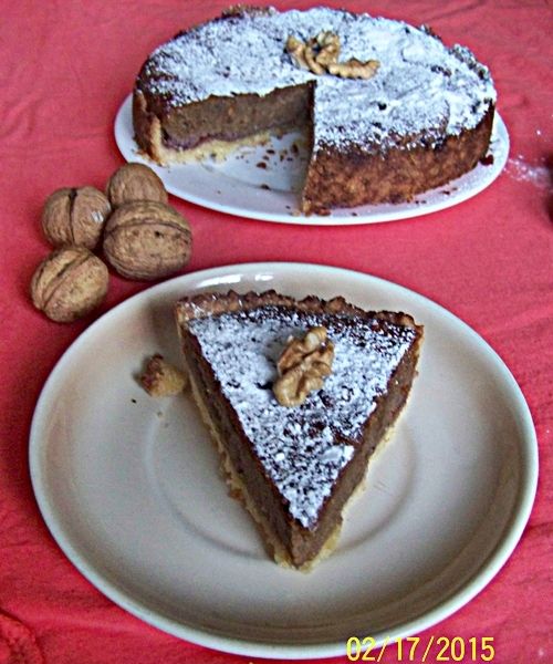 Tarta orzechowa Tarta orzechowa