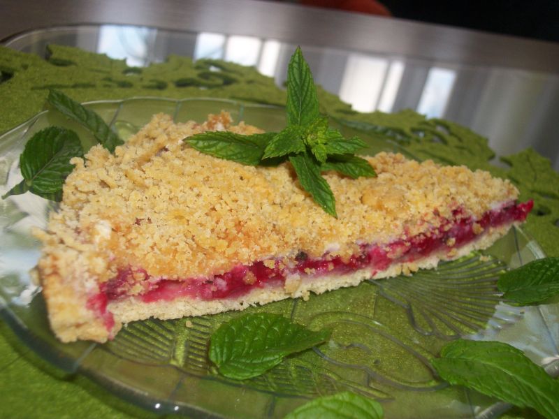 Tarta pleśniakowa z porzeczkami Tarta pleśniakowa z porzeczkami