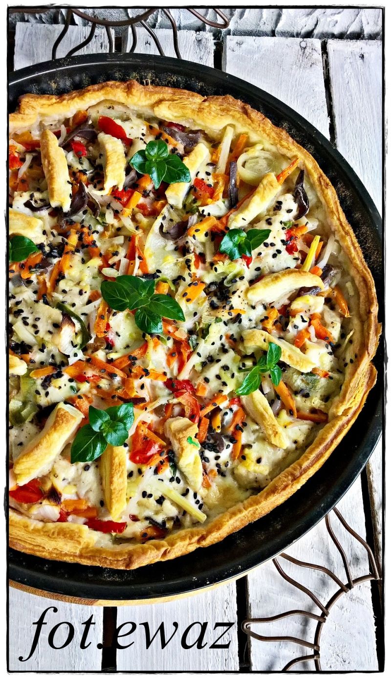 Tarta po chińsku  Tarta po chińsku