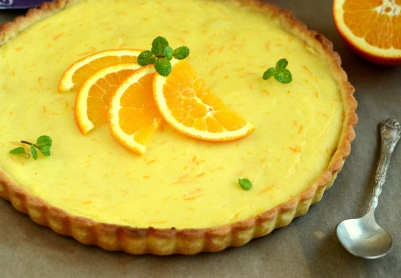 Tarta pomarańczowa  Tarta pomarańczowa