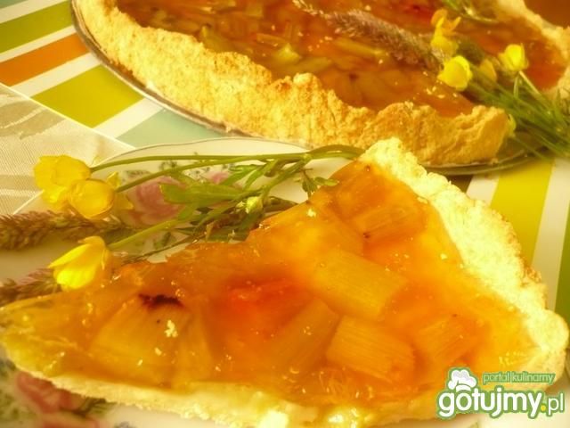 Tarta rabarbarowa Tarta rabarbarowa