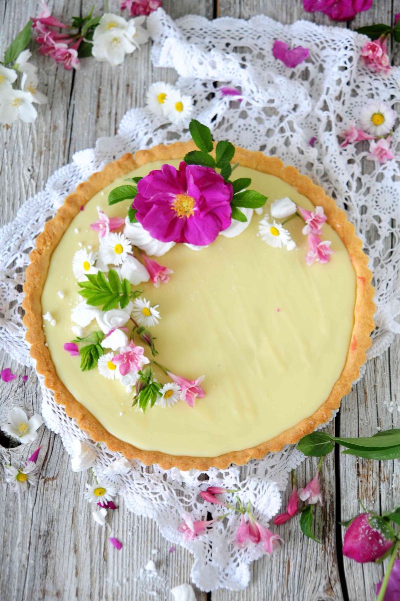 Tarta rabarbarowo- czekoladowa