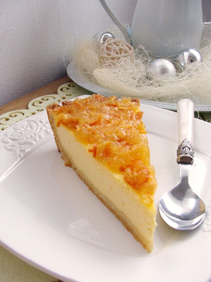 Tarta serowo pomarańczowa