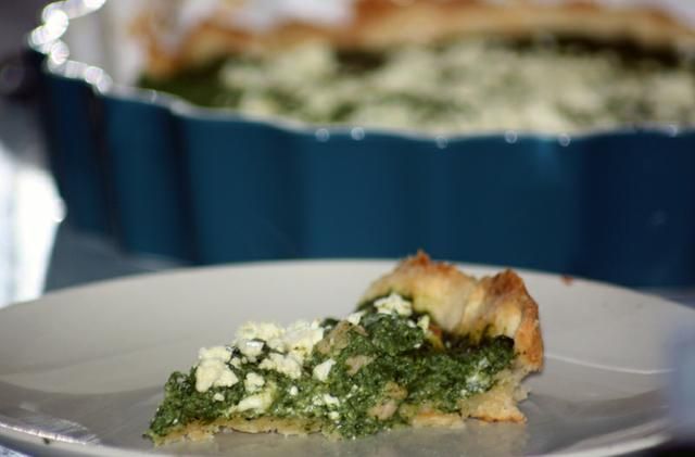 Tarta szpinakowa Tarta szpinakowa
