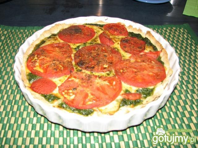 Tarta Szpinakowa Tarta Szpinakowa