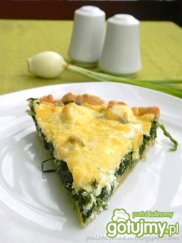 Tarta szpinakowa z fetą
