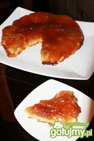 Tarta Tatin - odwrócona tarta jabłkowa Tarta Tatin - odwrócona tarta jabłkowa