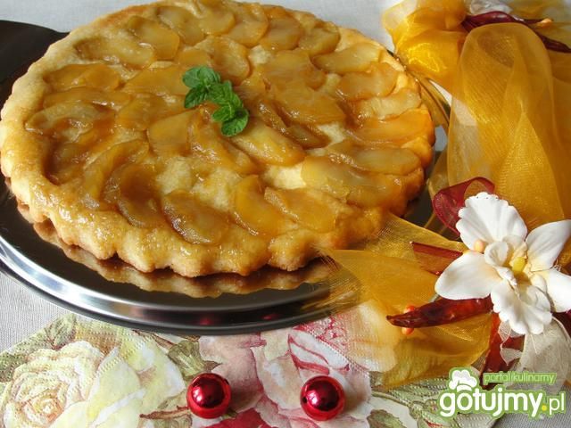 Tarta tatin z jabłkami   Tarta tatin z jabłkami