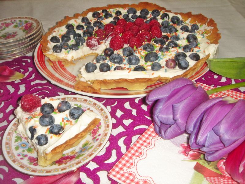 Tarta "wspomnienie lata" Tarta "wspomnienie lata"