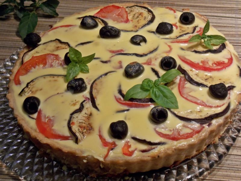 Tarta z bakłażanem