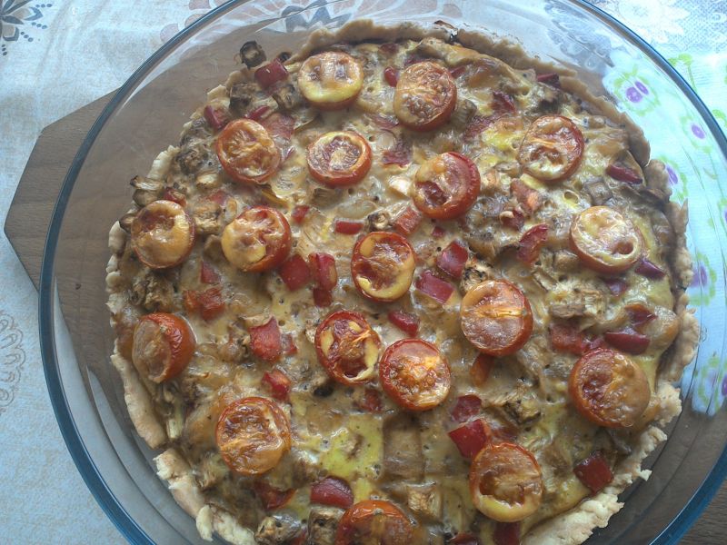 Tarta z bakłażanem 