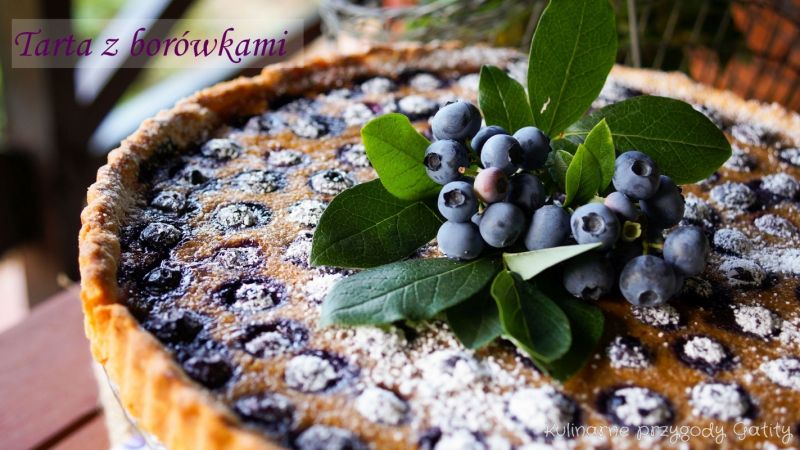 Tarta  z borówką amerykańską 