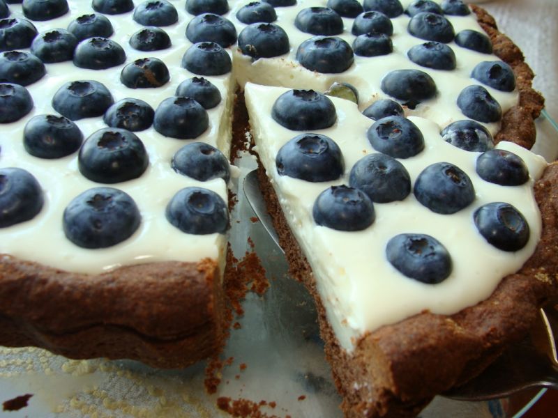 Tarta z borówkami Tarta z borówkami