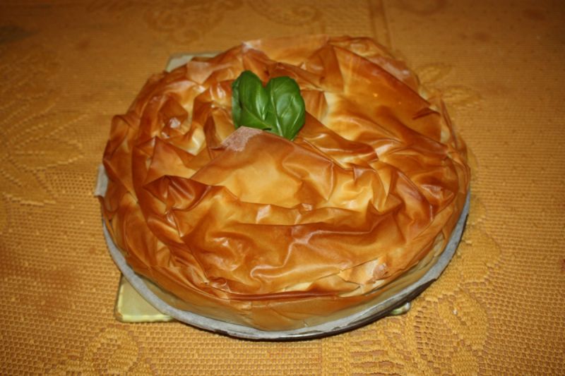 Tarta z ciasta fillo