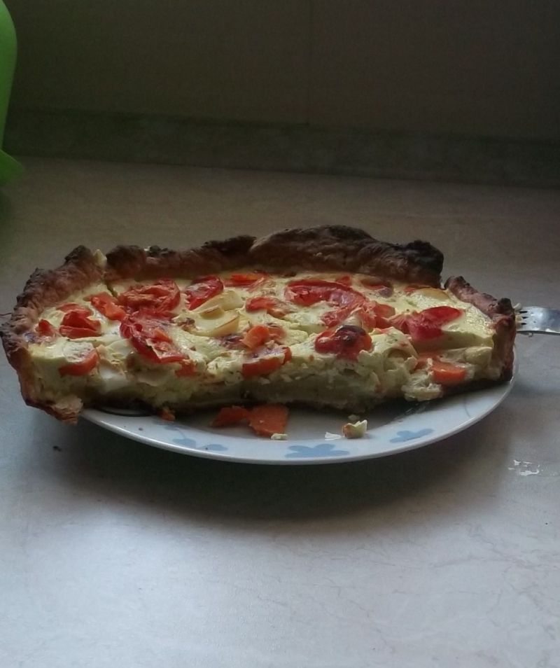 Tarta z ciastem serowym Tarta z ciastem serowym