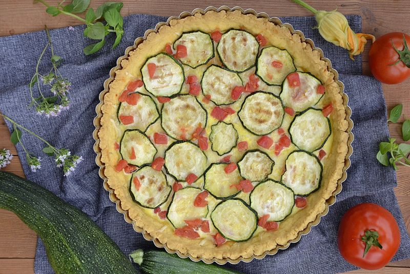 Tarta z cukinią 