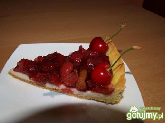 Tarta z czereśniami