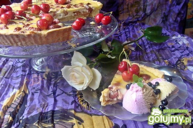 Tarta z czereśniami 