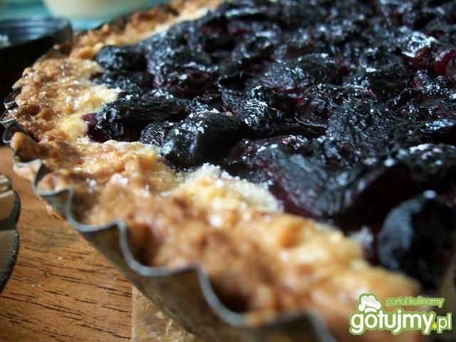 Tarta z czereśniami. Tarta z czereśniami.