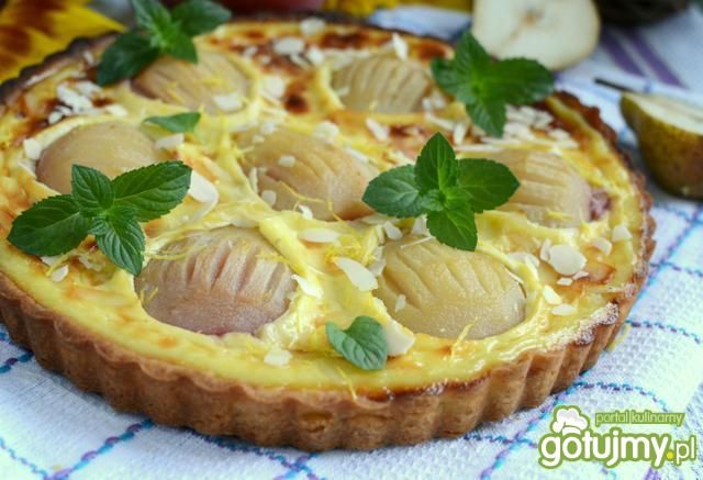 Tarta z gruszką Tarta z gruszką