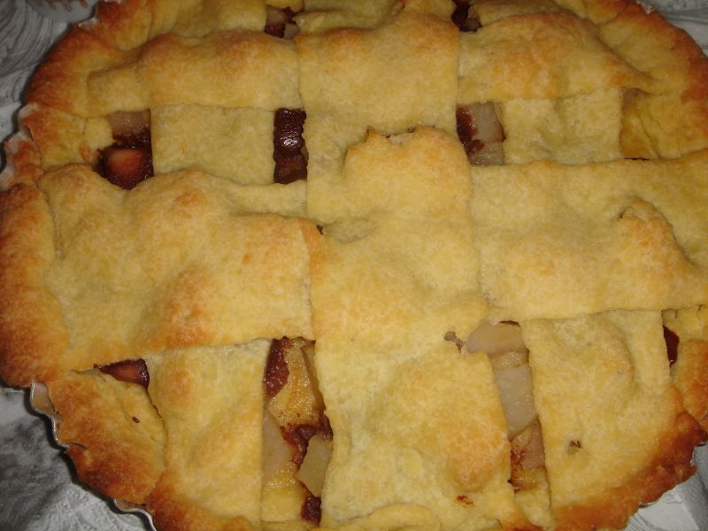 Tarta z gruszką w czekoladzie Tarta z gruszką w czekoladzie