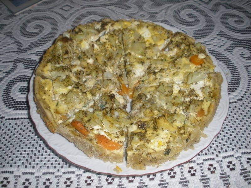 Tarta z kalafiorem Tarta z kalafiorem