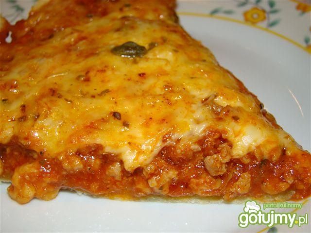 Tarta z mięsem mielonym a la bolognese