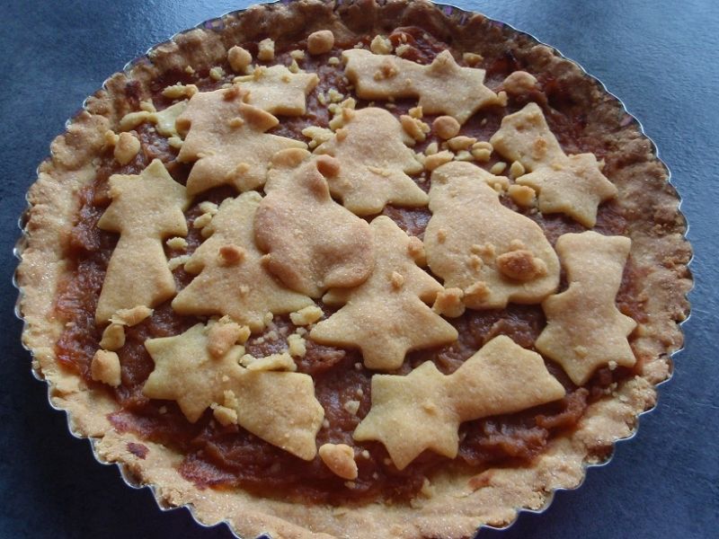 Tarta z musem jabłkowym